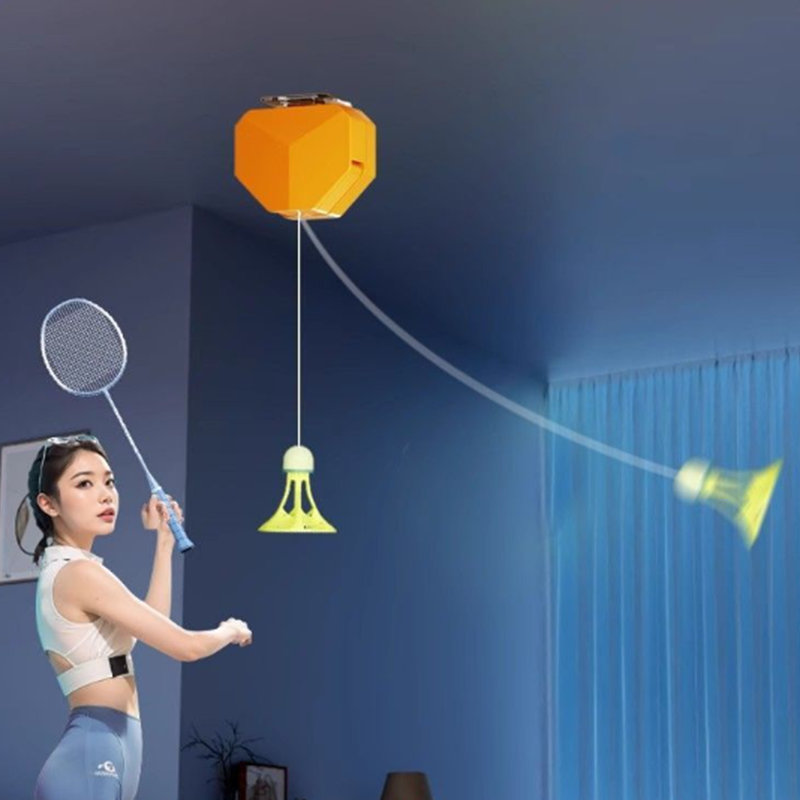 Sports Equipment Badminton - 調整可能なリバウンドバドミントントレーナーシングル練習スイングトレーニングデバイス屋内スイングトレーナーポータブルスポーツ用品