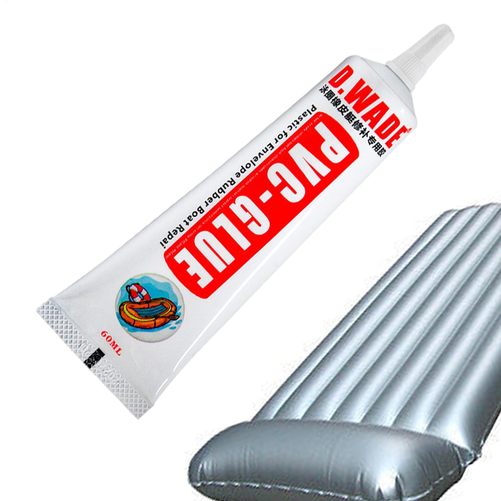 Sports Equipment Repair - 60 ミリリットル PVC 接着剤インフレータブルボート SUP パドルボードカヤックチューブ修理耐久性のあるウォータースポーツ用品メンテナンスチューブ