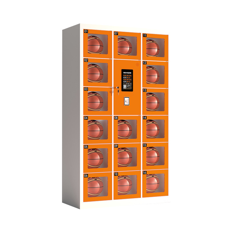 Sports Equipment Locker - CXバスケットボールレンタル収納キャビネット 10インチスポーツ用品収納キャビネット スチールロッカー