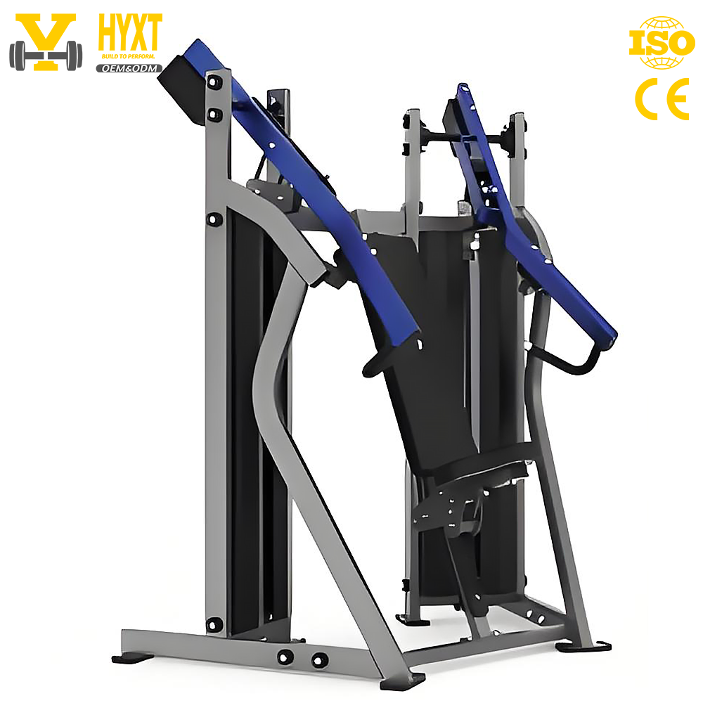 Sports Equipment And Facilities - バーチカルチェストプレスマシン、高強度スチール製ジム用筋力トレーニング器具（スポーツ施設向け）