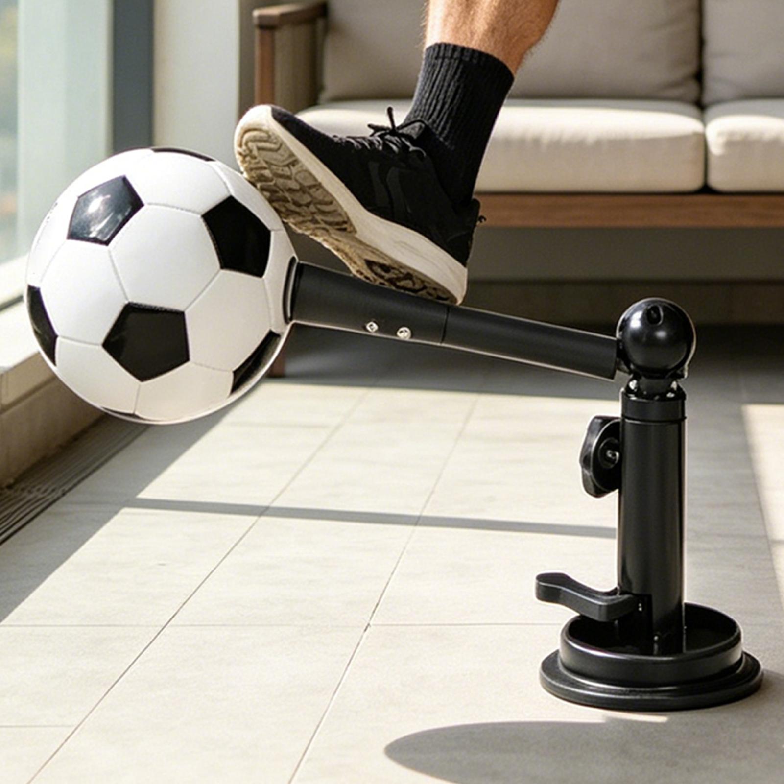 Sports Equipment In School - サッカー練習補助具 ハンズフリーサッカーボールキック練習用 ハンドヘルドフットボールトレーニング機器 学校や屋外スポーツ用