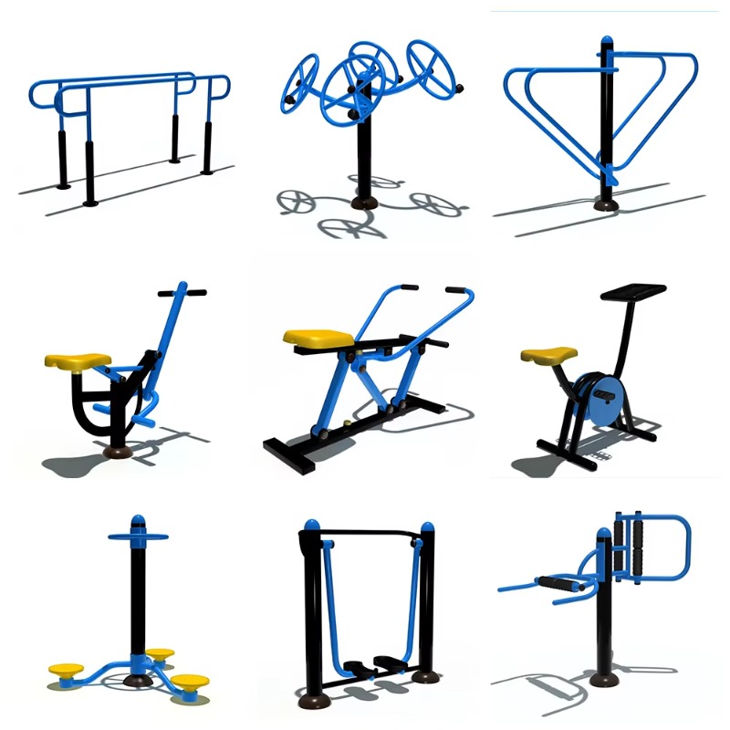 Sports Equipment And Facilities - 2025年製 スチール製屋外スポーツ＆フィットネス施設 - 多用途機器、カスタマイズ可能なカラー