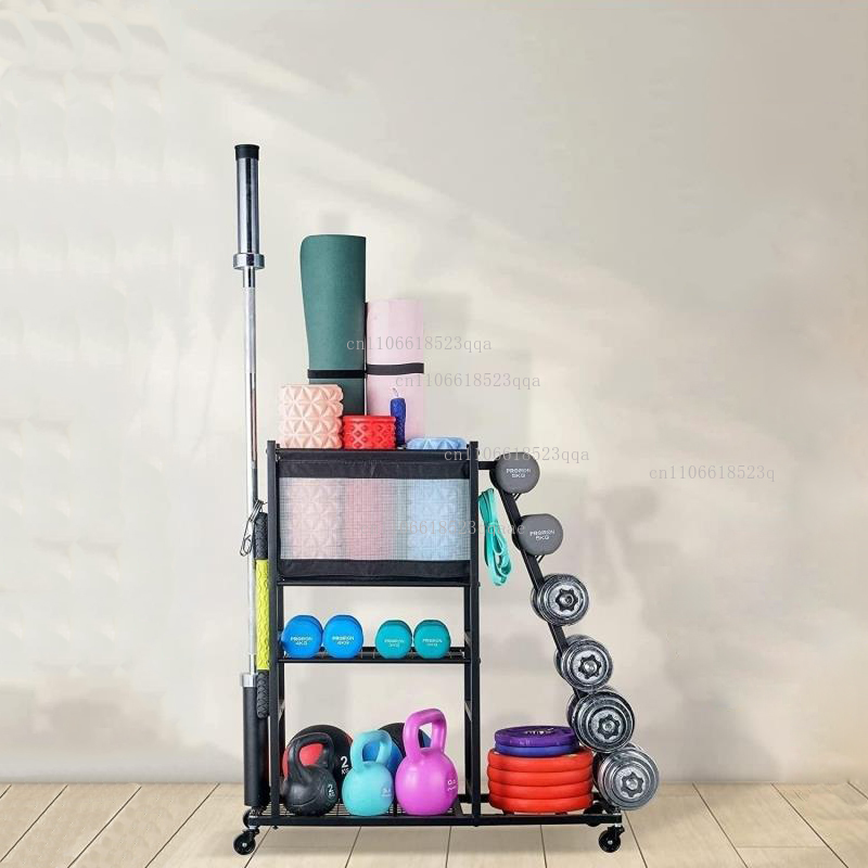 ホームジム収納ダンベルウェイトスタンドケトルベルヨガマットホ - Sports Equipment Holder のレビューと価格