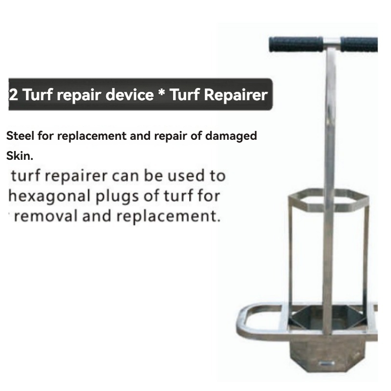 六角形の芝生交換ツール、サッカー、ゴルフ、その他すべてのスポ - Sports Equipment Repair のレビューと価格