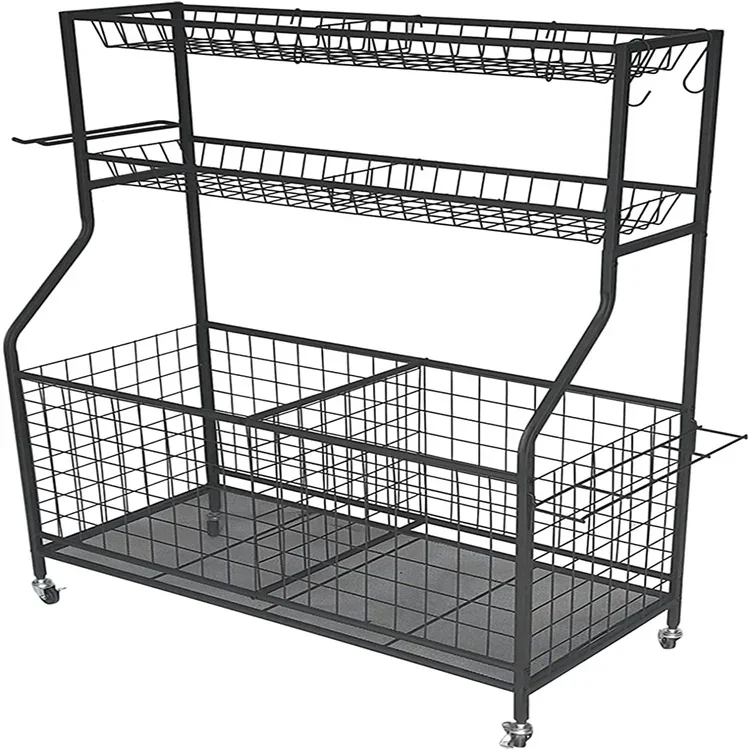 2026年版 取り外し可能なスポーツ用品収納庫（ガレージ用） - Sports Equipment Garage Storage のレビューと価格