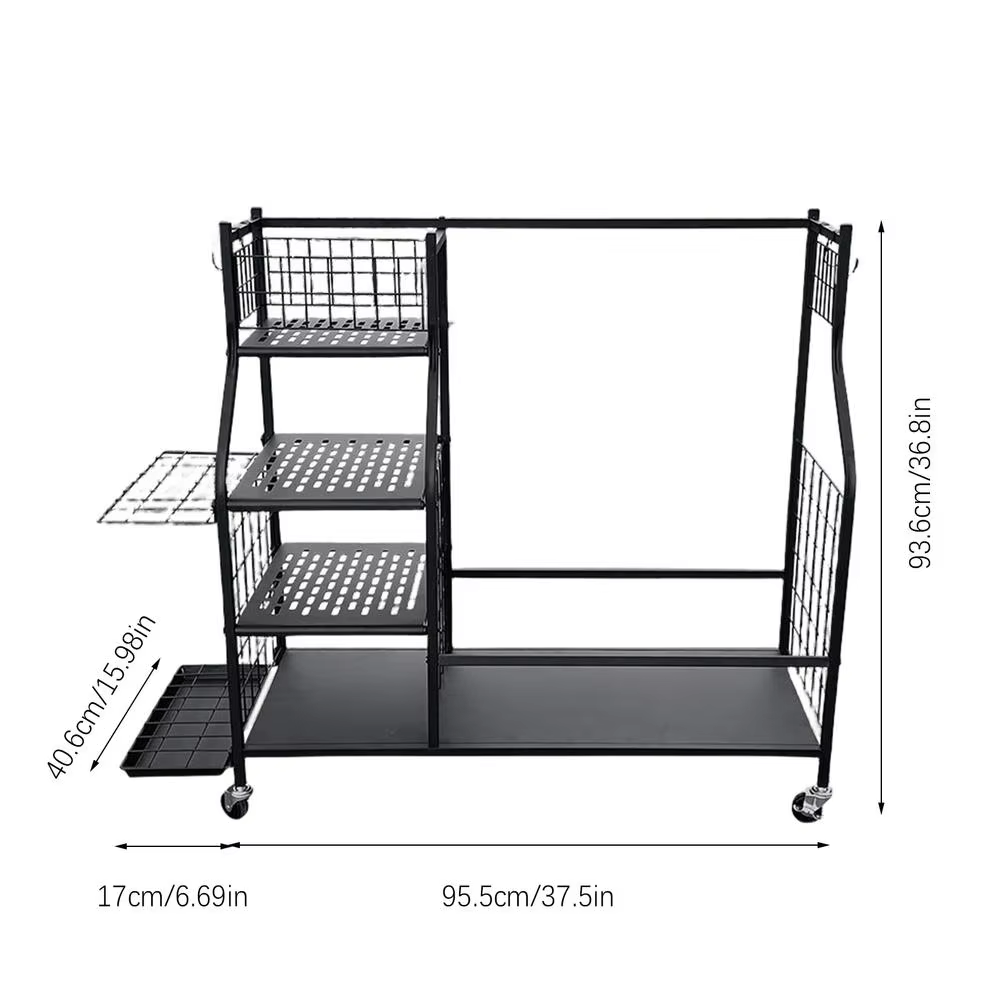 ゴルフバッグ収納ガレージオーガナイザーラック 2 スポーツバ - Sports Equipment Garage Storage のレビューと価格