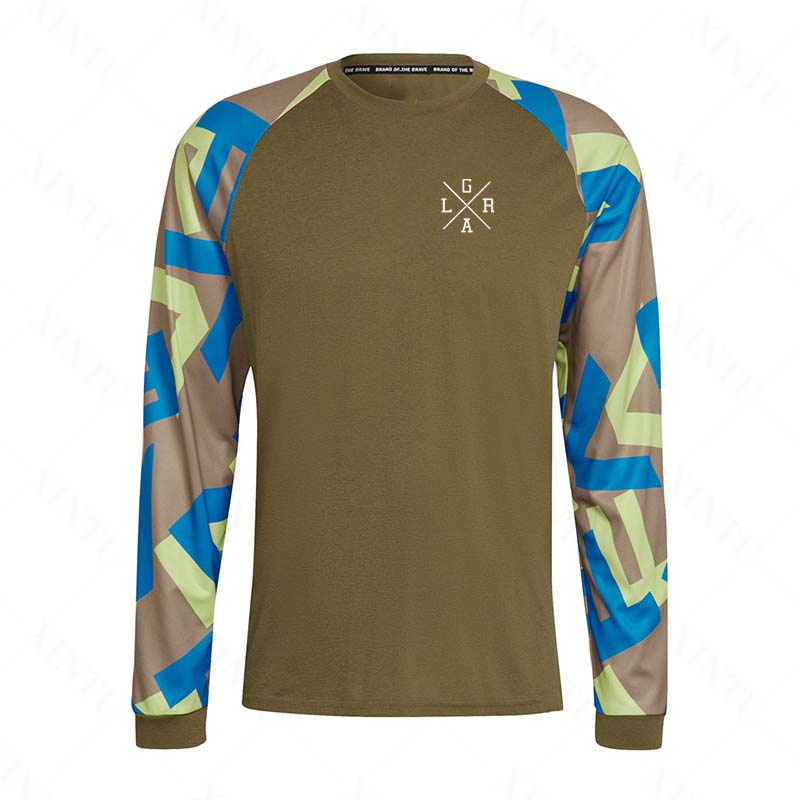 メンズオートバイ Lrga ジャージ MTB BMX マウン - Sports Equipment Jersey のレビューと価格