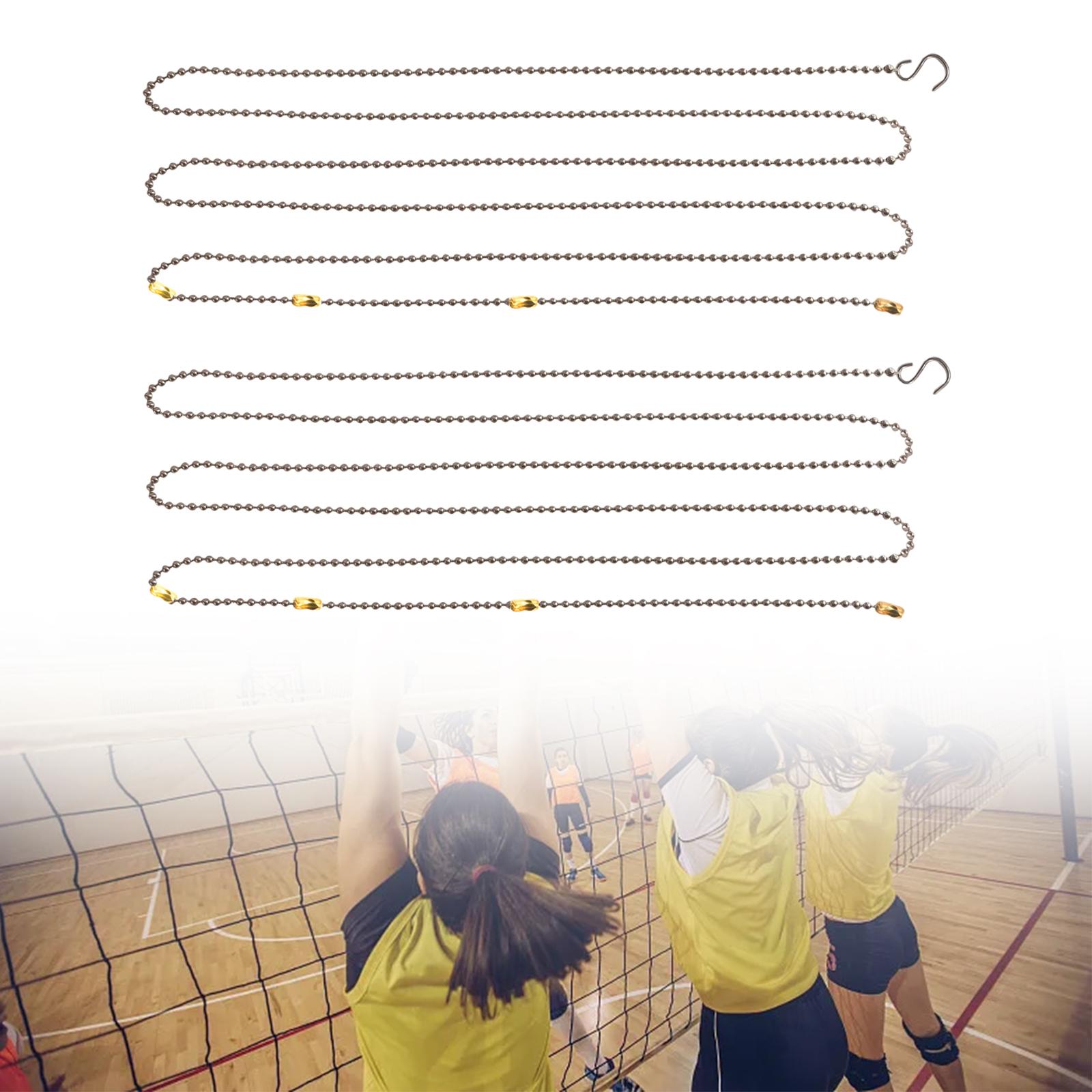 軽量銅製バレーボールネットメジャーチェーン、学校チームスポー - Sports Equipment In School のレビューと価格