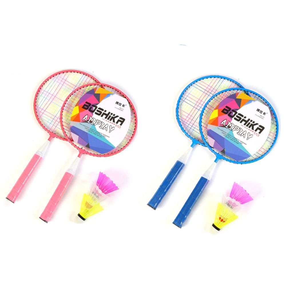 鉄合金子供用バドミントンラケット軽量ファミリーゲームおもちゃ - Sports Equipment Badminton のレビューと価格