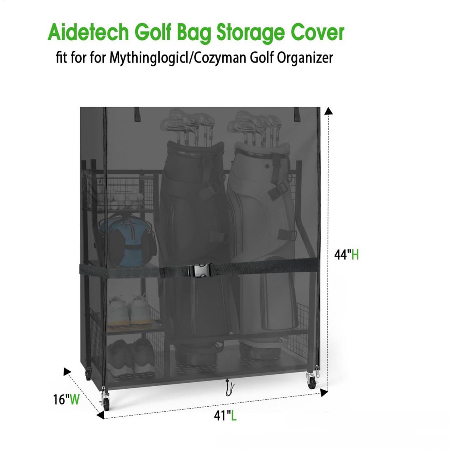 ゴルフバッグ収納カバーオックスフォード防塵防水ガレージオーガ - Sports Equipment Garage Storage のレビューと価格