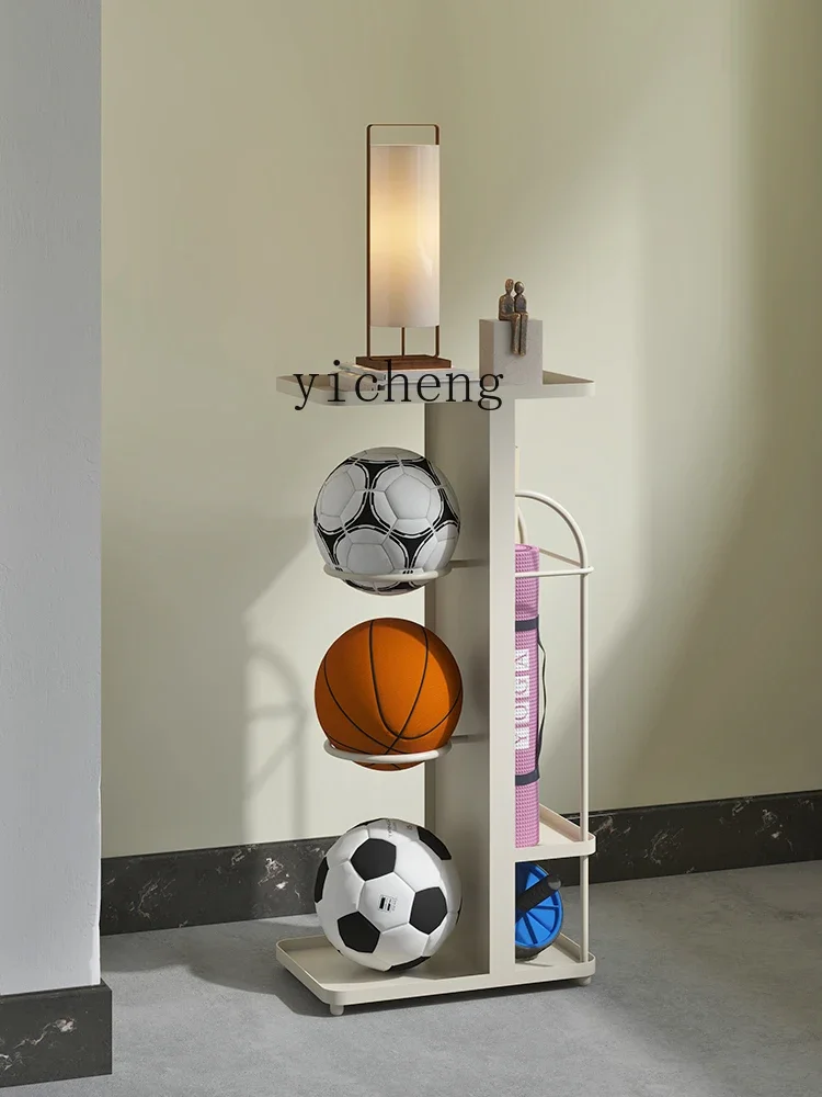 Y1 学校球技用具収納ラック フィットネス機器 ヨガマット収 - Sports Equipment In School のレビューと価格