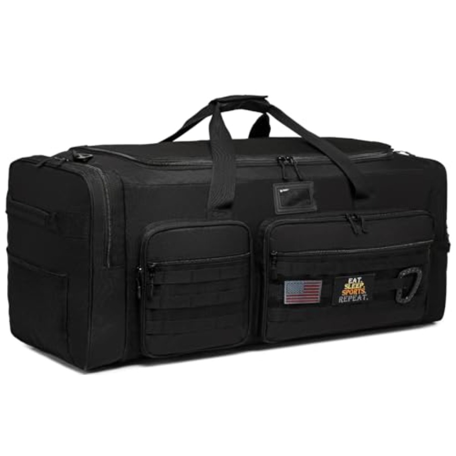 130L特大ダッフルバッグ（男性用）、頑丈な大型トラベルダッ - Xl Sports Equipment Bag のレビューと価格