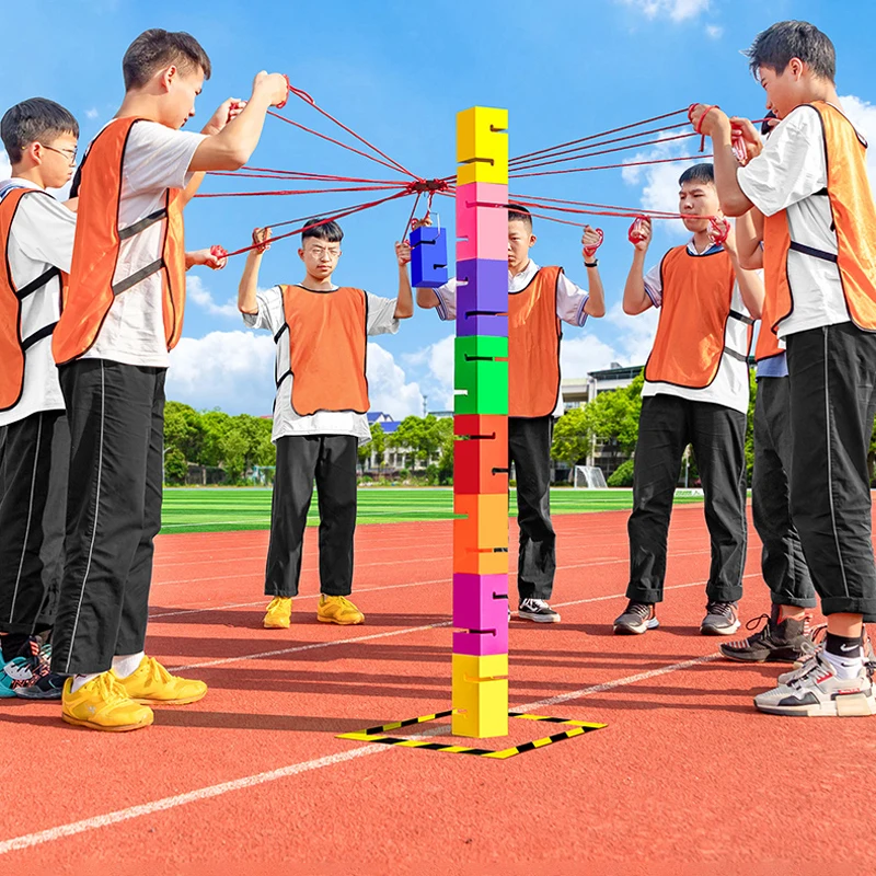 チームワークゲーム タワービルディング アウトドアスポーツお - Sports Equipment Company のレビューと価格