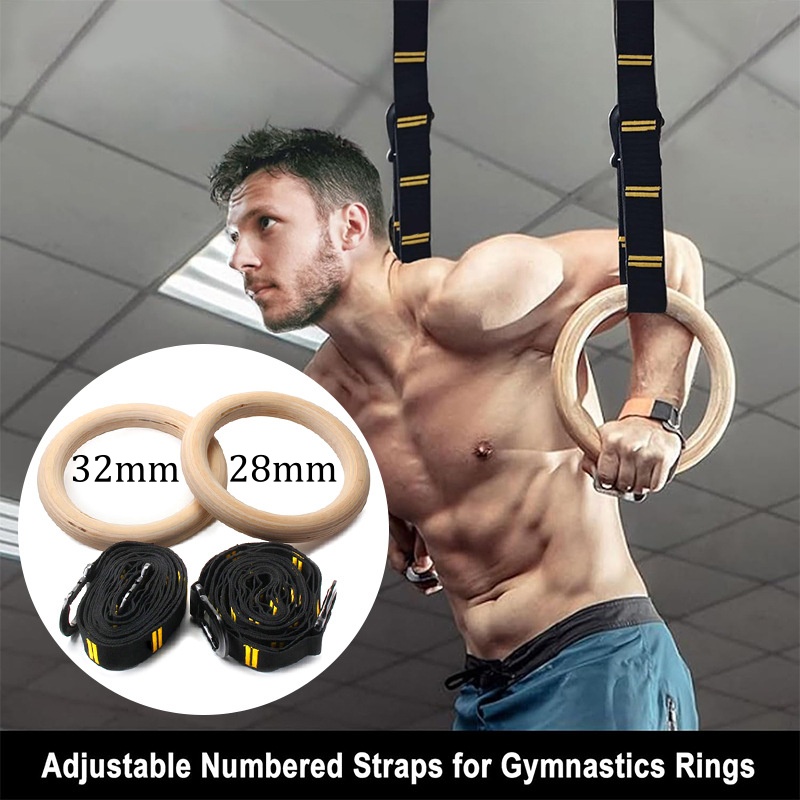 28mm 32mm プルアップ体操リング 吊り下げ式滑り止め - Sports Equipment Companies のレビューと価格