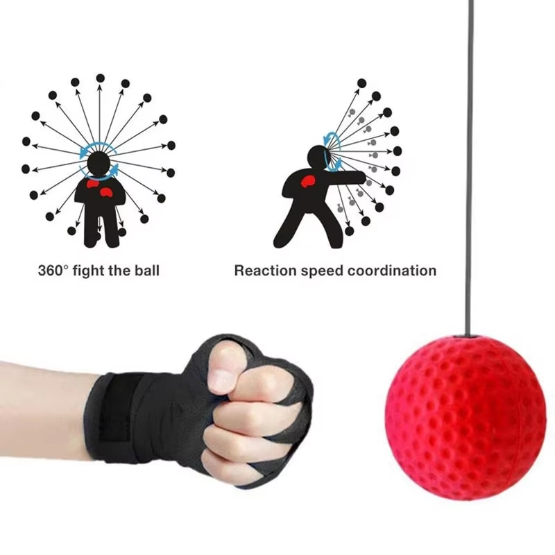 ボクシングスピードボール ヘッドマウントPUパンチ サンダト - Sports Equipment Companies のレビューと価格
