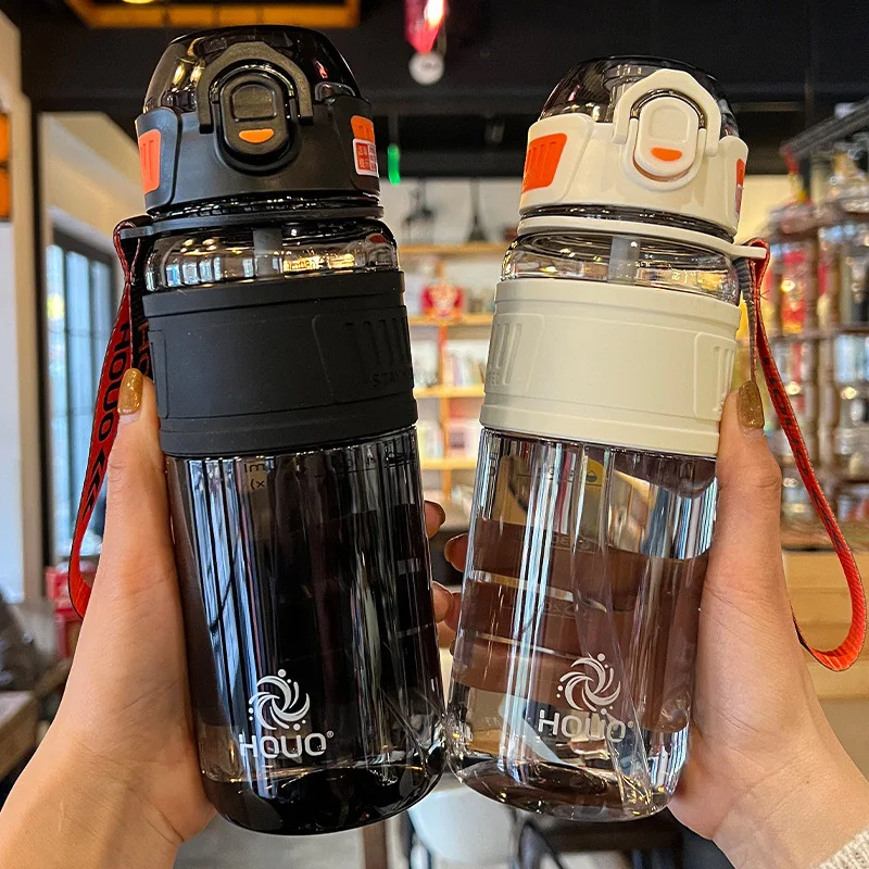 旅行用1Lウォーターボトル、スポーツ用プラスチック製ウォータ - Sports Equipment In School のレビューと価格