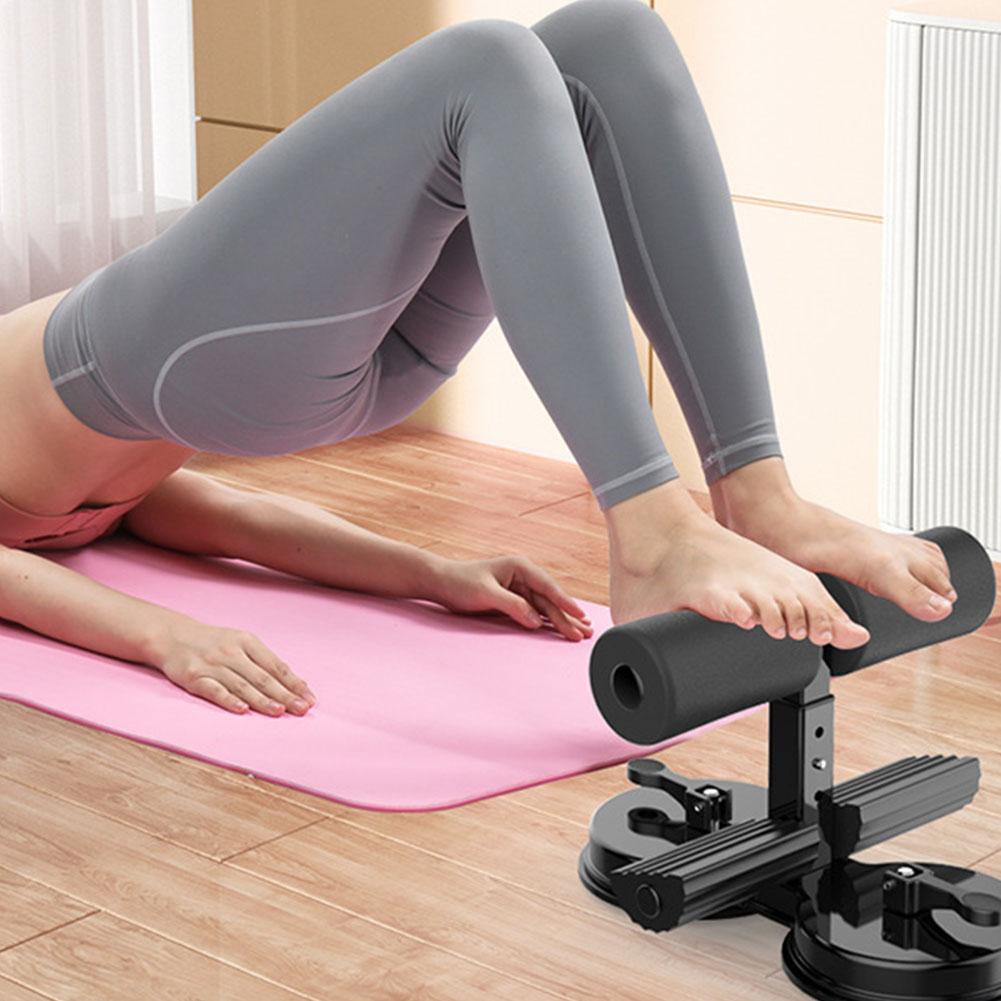 ダブルサクションカップ付きプルロープ付き腹筋トレーニング補助 - Sports Equipment Companies のレビューと価格