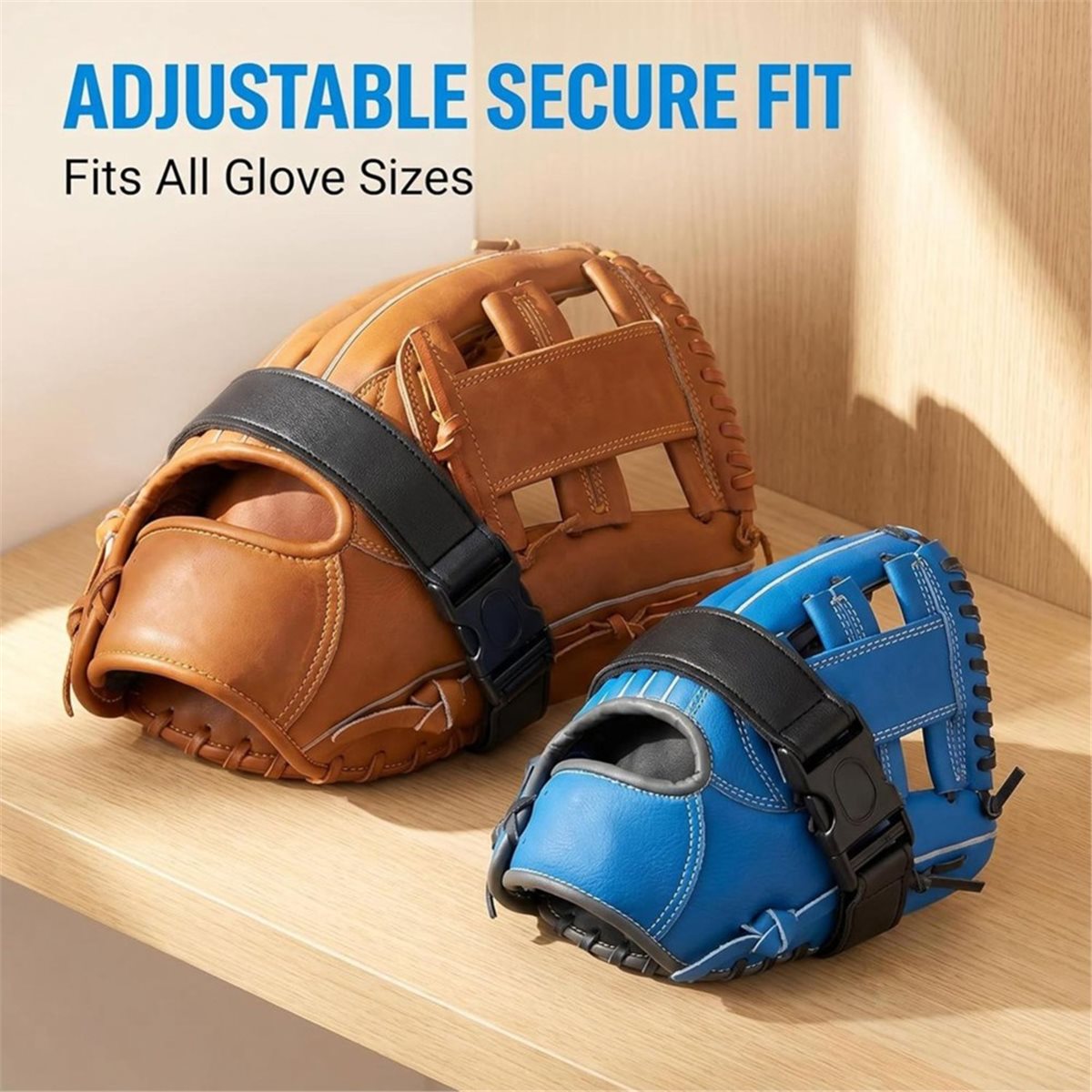 在庫あり - 3個入り 調節可能な野球グローブクリップ バッ - Sports Equipment Holder のレビューと価格