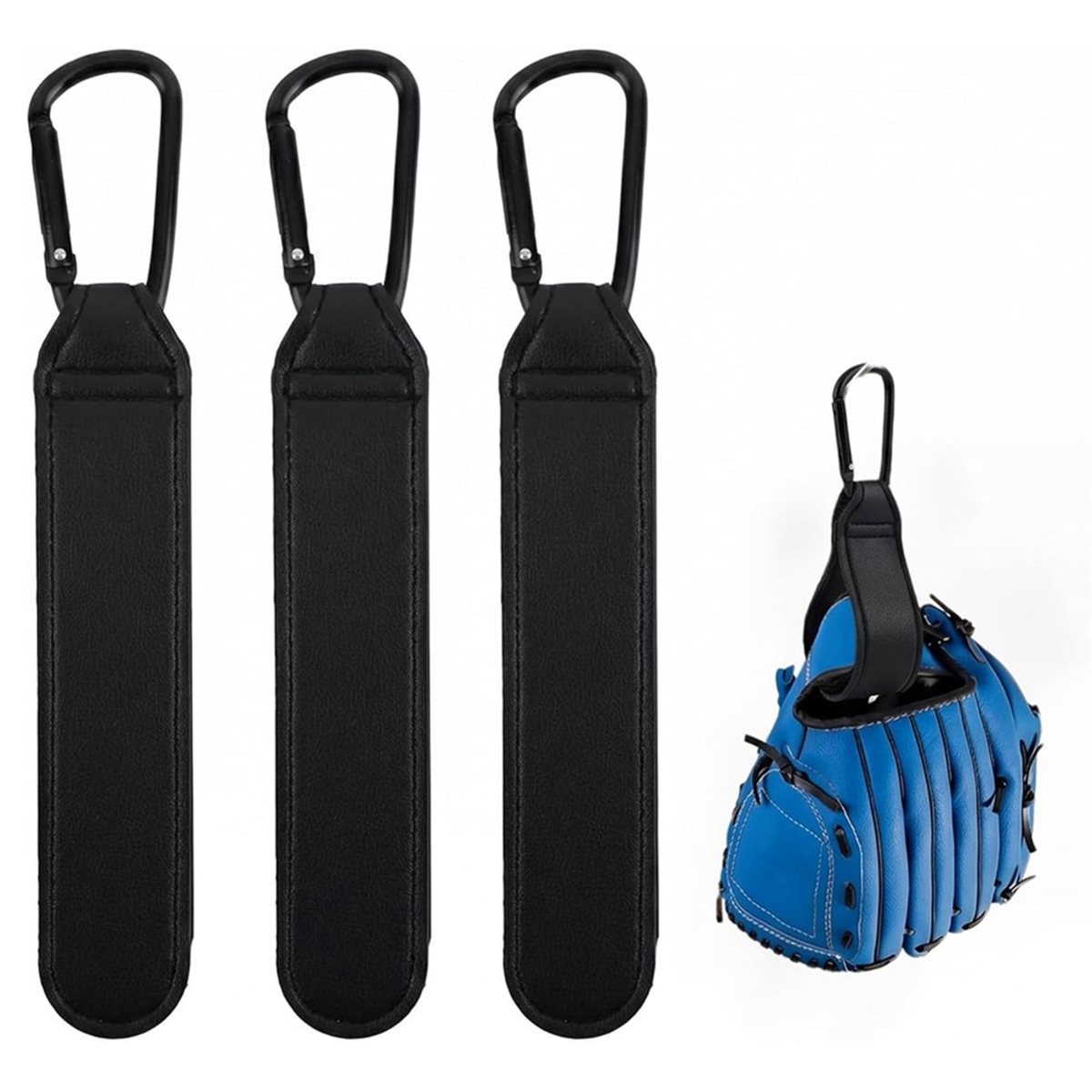 在庫あり - 3個入り 調節可能な野球グローブクリップ バッ - Sports Equipment Holder のレビューと価格